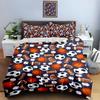 Sports ball pattern Bedding Duvet cover sets Duvet covers Pillowcases gifts (1 * Duvet Cover 2 * Pillowcases, without duvet insert)