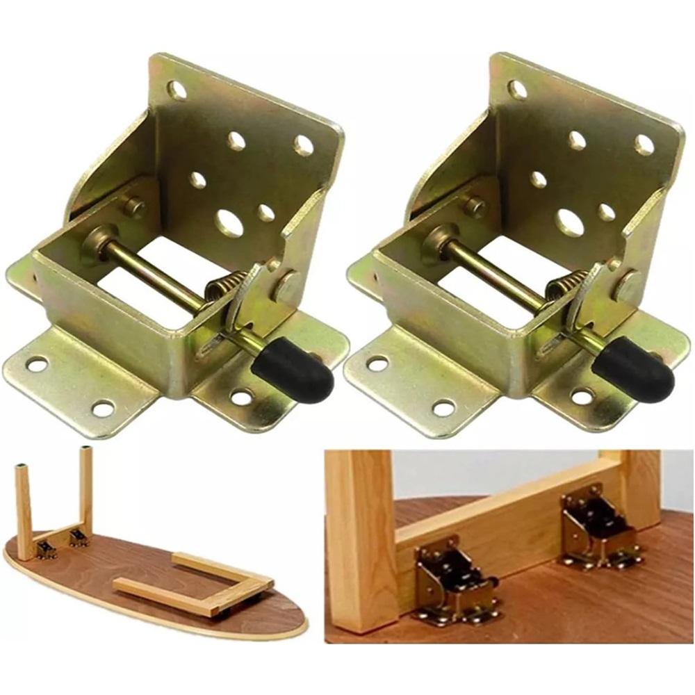 2 Складные ножки-заколки для стола, Практичные складные ножки для стола, Портативные ножки для стола для ноутбука, Кухонные складные удлинители для стола.