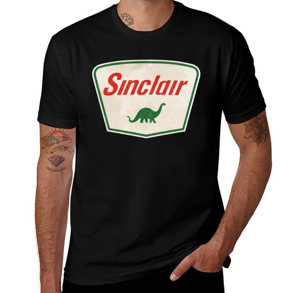 Sinclair oil vintage logo TShirt Lightweight Basic Short Sleeve Shirt