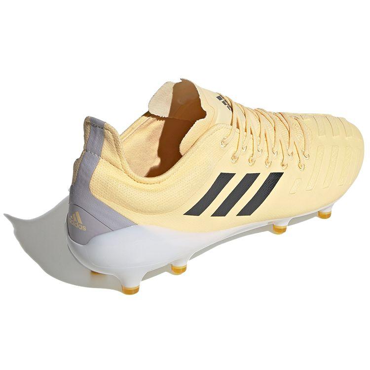 adidas Бутсы Predator XP для твердого грунта Унисекс Футбольные бутсы Желтый Черный FY6148