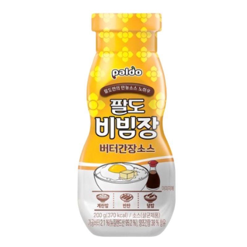 Paldo Bibimjang Butter Soy Sauce Korean Savory Sweet Soy Sauce Tube Type 200g 1ea/2ea