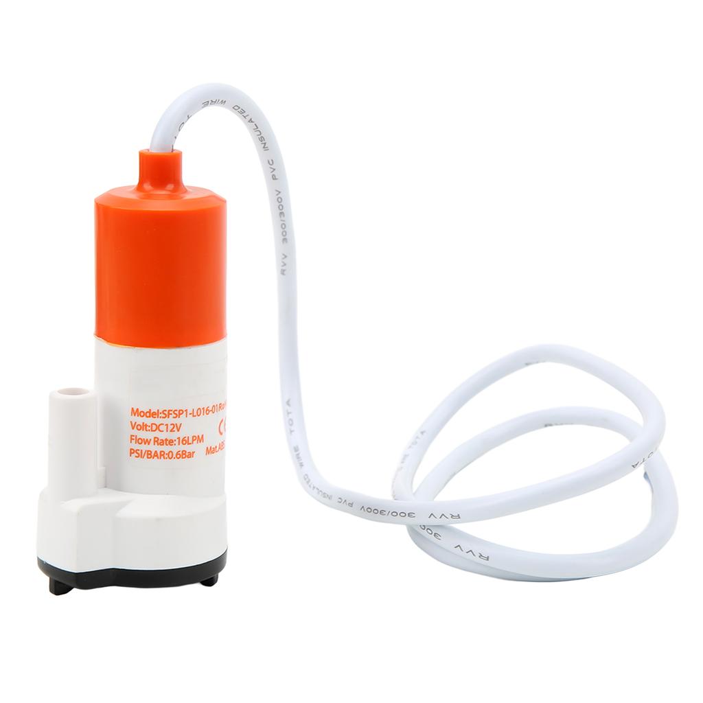 Diaphragm Water Pressure Pump Portable Self Priming Water Pump Replacement For RV Boat 12V