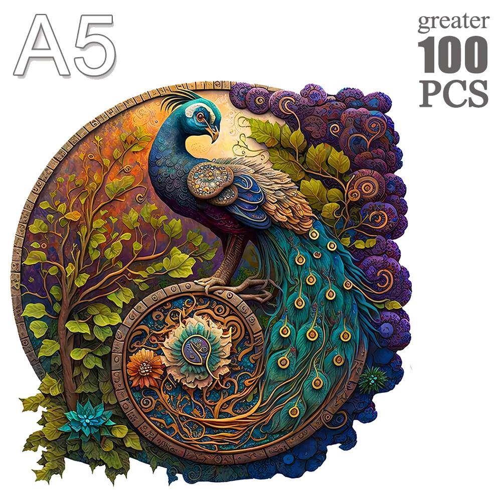 Нетоксичная деревянная головоломка с животными для взрослых и детей A3 A4 A5 3D дерево DIY поделки в форме Рождественский подарок Деревянная пазл-головоломка Подарки Новое