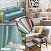 2PCS Self-Adhesive Sofa Repair Patch Multi-Color Linen Fabric Patch Linen Sticker Sheet  Sofa