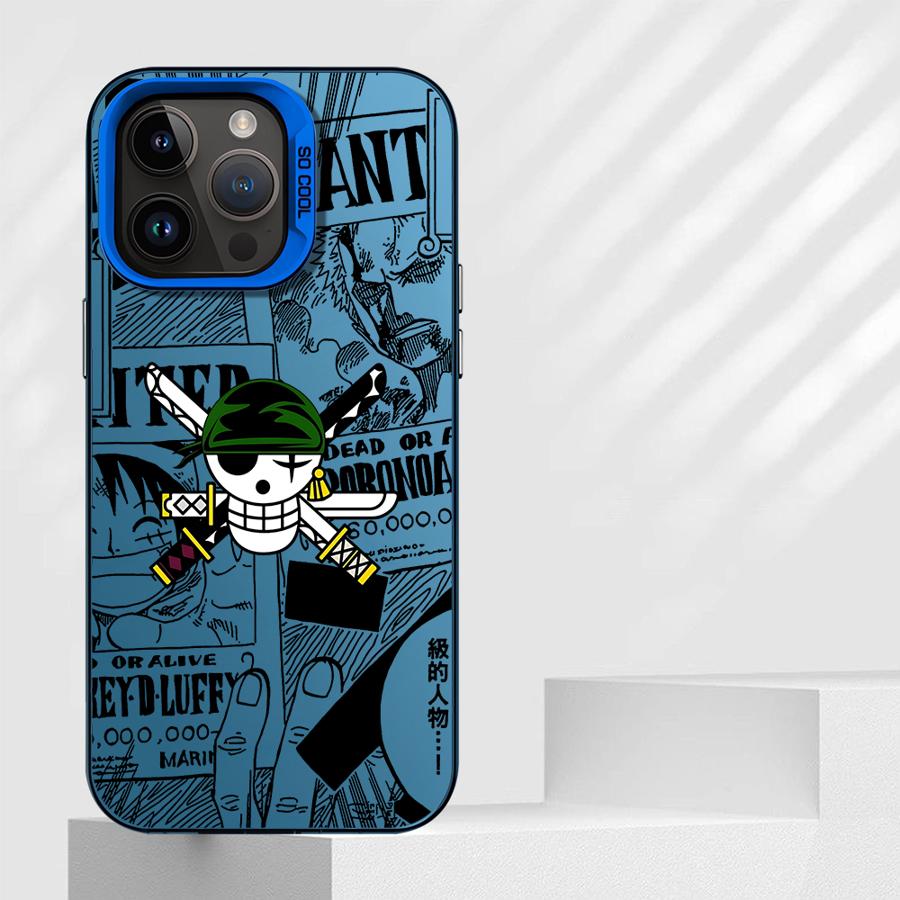 Soft Shell Case for iPhone 18 11 12 13 Pro Max 14 15 16 Plus 16e One Piece Bone Logo