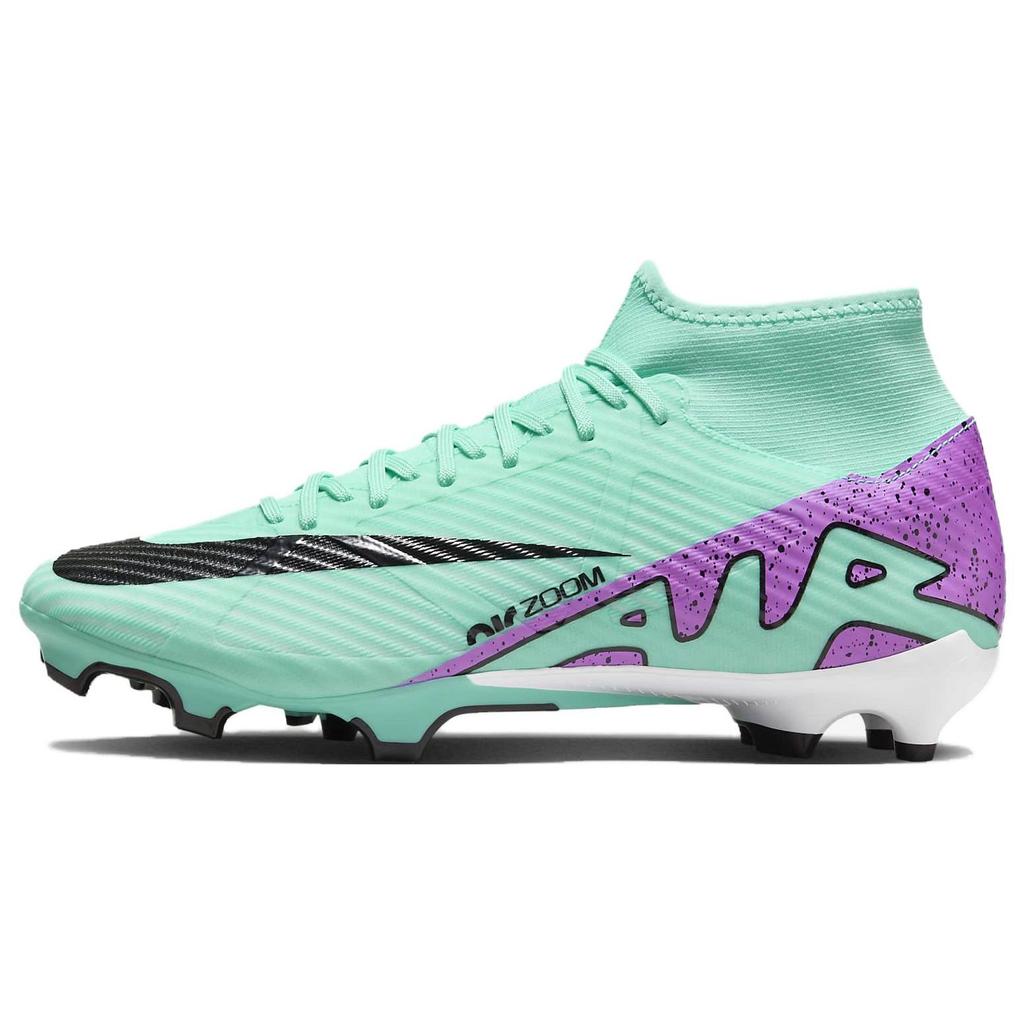 Nike Zoom Кроссовки унисекс Mercurial Superfly 9 Academy MG Peak Ready Pack Синий Гипер-Бирюзовый Черный DJ5625-300