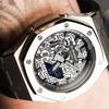 Casio Унисекс Жидкокристаллические, Аналогово-цифровые Двойной дисплей Серия 48,5 мм Черные часы GA-2100-1A1(Watch8--ХУДОЖНИК)