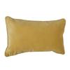 "Lilou" Velvet Effect Cushion 30 X 50 Cm Atmosphera - Ochre