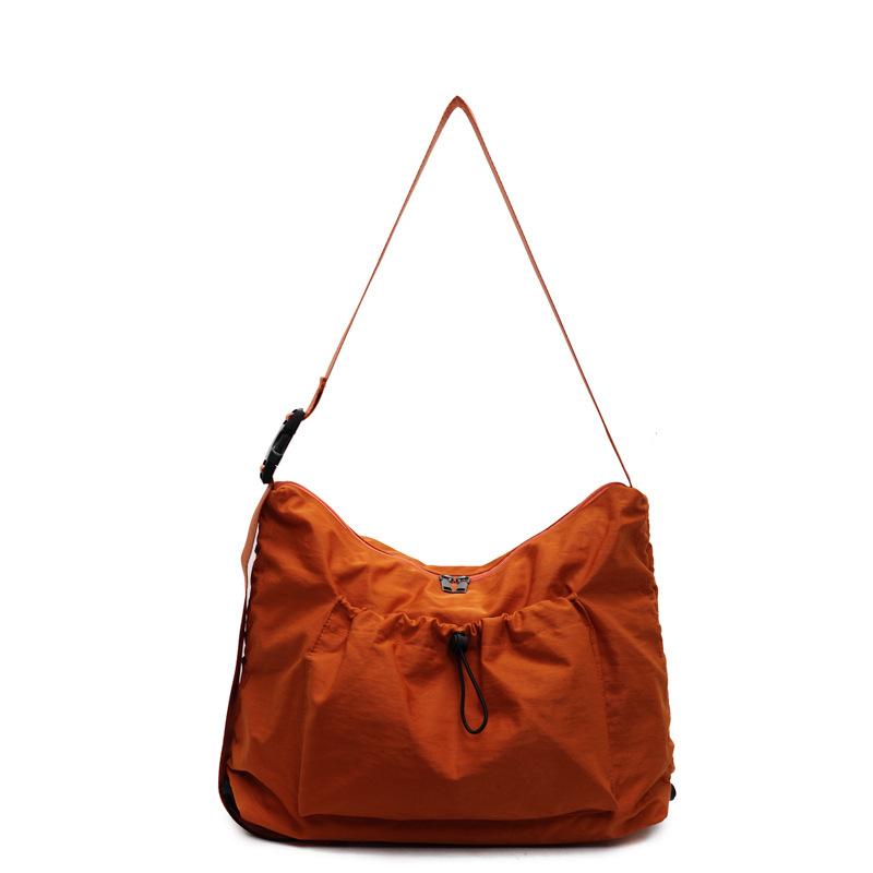 New Large-capacity College Students In Class Shoulder Bag Casual Lazy Style Girls Messenger Bag Daily Commuter Bag Women