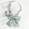 JK Bow Tie for Women, Japanese Uniform Shirt, College Style Student Plaid Tie, Men's Free Ribbon Accessories