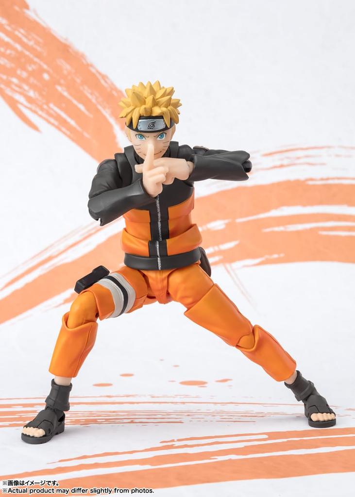TAMASHII NATIONS NARUTO Наруто Узумаки Приблизительно 145 мм окрашенная подвижная фигурка SHFiguarts - NARUTOP99 Edition - ПВХ и АБС