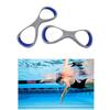 1 Pair 8 Word Forearm Fulcrum Fin Corrective Arm Teaching High Elbow Swim Webbed Glove Swimming