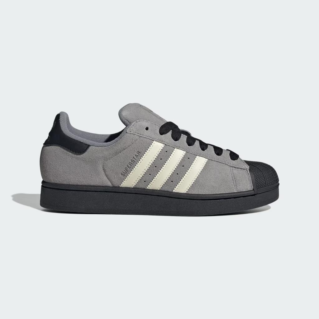 JQ3222 adidas Orignals Superstar 2 Серый Три Кремово-Белый Основной Черный (Мужской)
