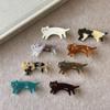 Acetic Acid Animals Hairpin Small Cute Side Clip Personalized Cat Shaped Hair Clip  Vacation