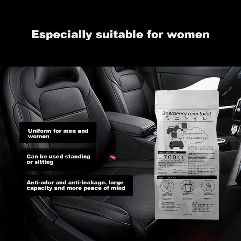 40 шт. Портативный унисекс дорожный мешок для мочи 700 мл автомобильный дорожный горшок рвотные мешки герметичные аварийные мочеприемники принадлежности для уличного транспорта