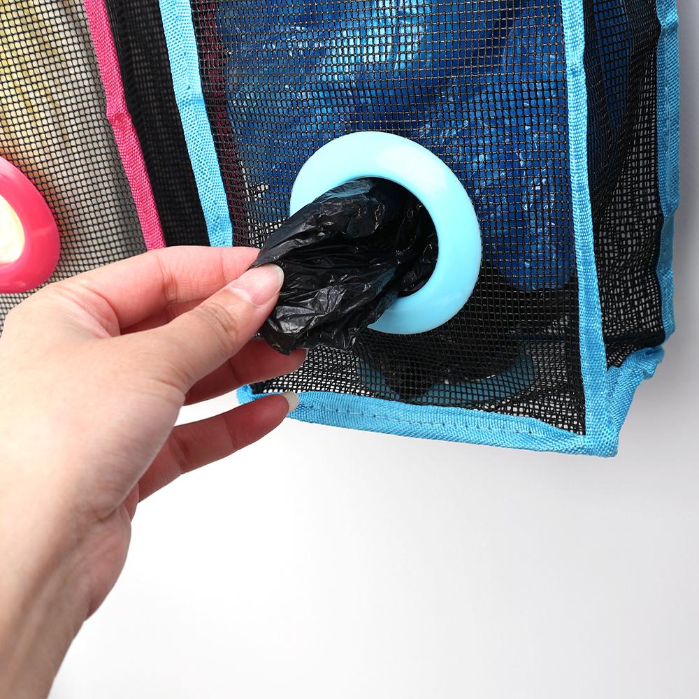 1 шт. подвесная сетчатая сумка для хранения