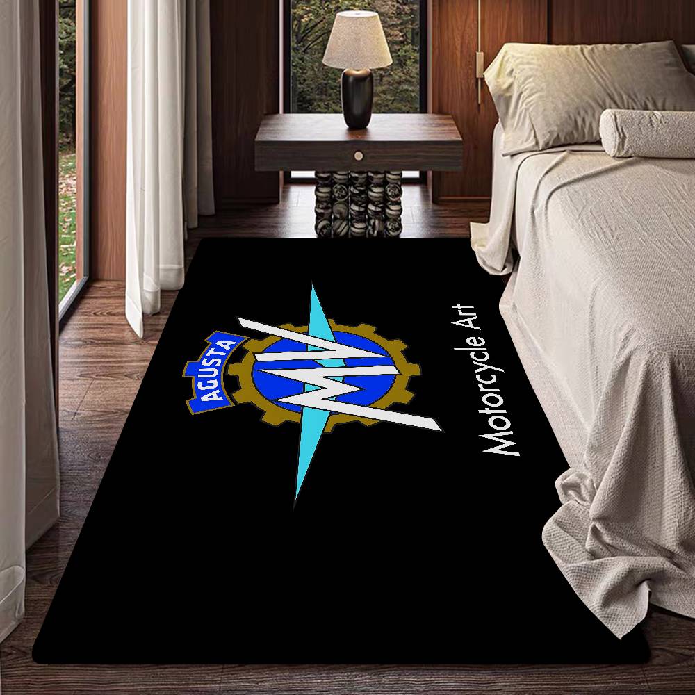 M-MV Agusta Floor Mat Non-Slip Laundry Room Mat Laundry Decor Balcony Child Living Room Bedside Mats