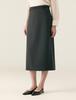 Roem Belted H-Line Long Skirt (Set) Rmwhg24R11