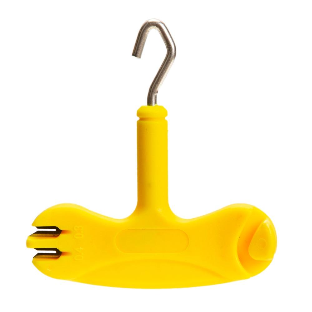ABS Stainless Steel Fishing Knot Puller Three-in-One Fishing Line Puller for Anglers