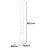 Yamazaki Jitsugyo (Yamazaki) Cordless Cleaner Stand White Approx. W22XD29XH127cm Tower SV18 V15 V12 V8 V7 V6 Series Compatible 3540