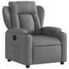 VidaXL Fauteuil Inclinable Électrique, Chaise de Relaxation avec Dossier et Repose-pied Réglables, Siège de Salon, Moderne, 3204459