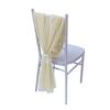 Wedding Chair Sashes Tulle Wedding Aisle Back Side Decorations Sheer Tulle Fabric For Wedding Props