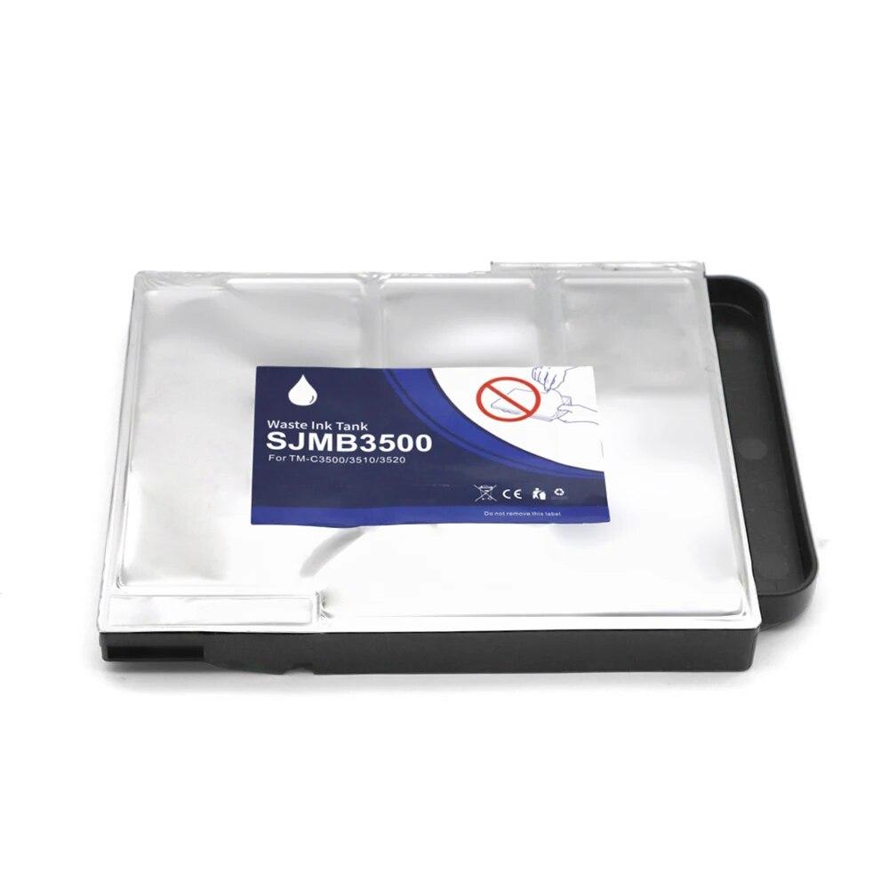 SJMB3500 Ящик для обслуживания C33S020580 Резервуар для отработанных чернил для Epson ColorWorks TM-C3500 TM-C3510 TM-C3520 TM C3500 C3510 Принтер этикеток