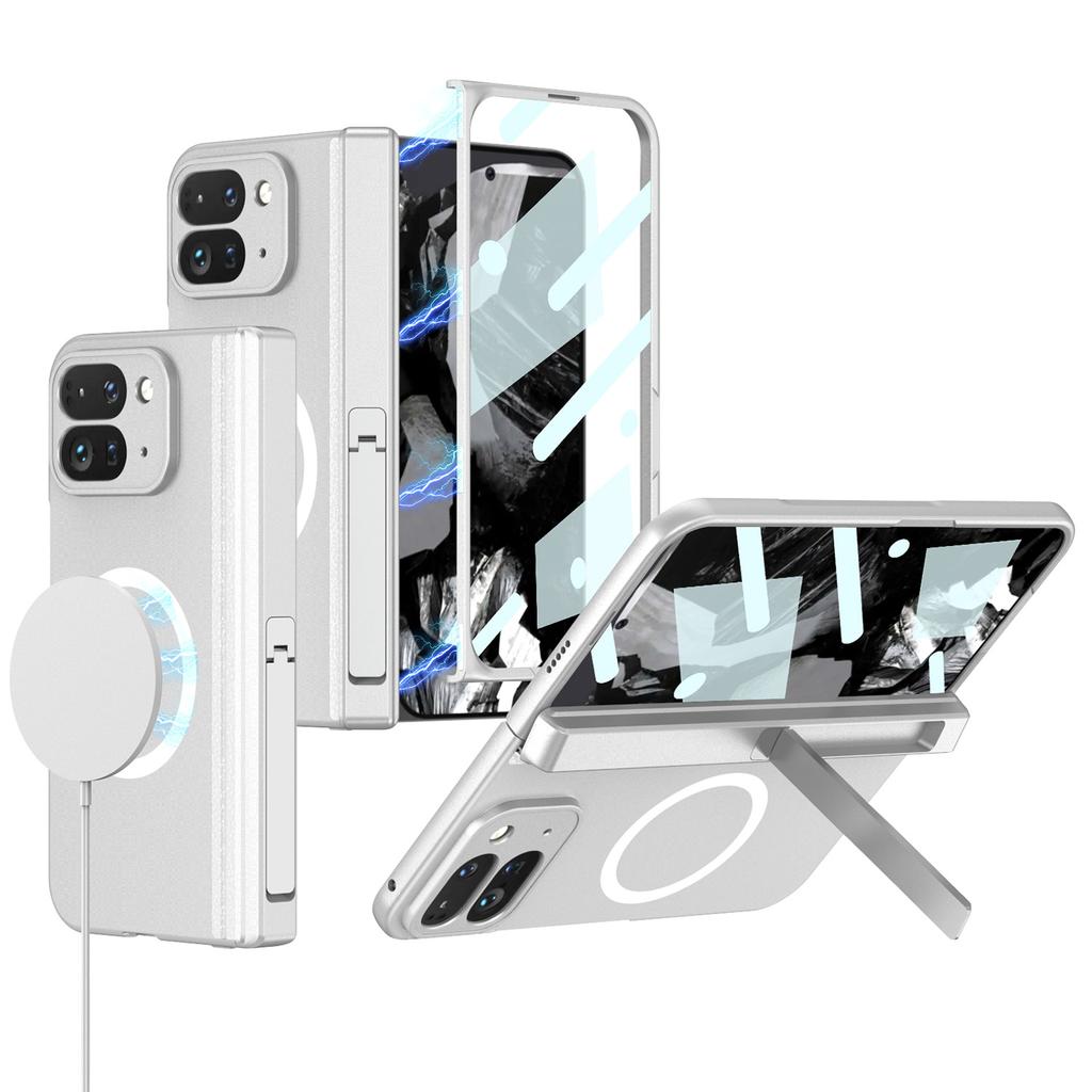 Чехол для мобильного телефона Google Pixel 9 Pro Fold, складной экран, всесторонний, магнитный, беспроводная зарядка, трансграничный защитный чехол
