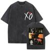 Горячая Распродажа The Weeknd Винтажные Графические Футболки Харадзюку Музыка YK Футболка с Коротким Рукавом Унисекс Готический Повседневный Футболка с Круглым Вырезом
