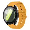 Чехол+Ремешок для Samsung Galaxy Watch7 40мм 44мм Силиконовый Ремешок Браслет Закаленное Стекло Пленка на Экран TPU Чехол Защитная Крышка Бампер