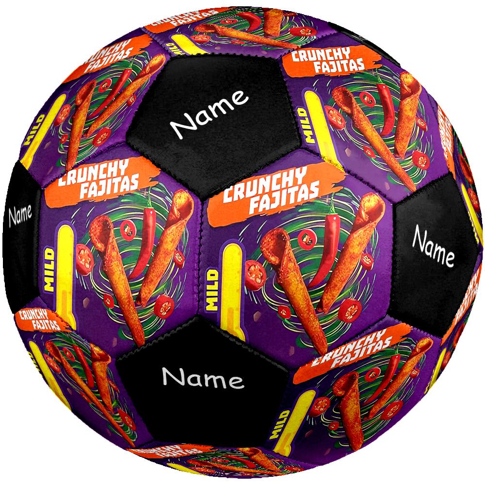 Custom Name Takis Fuego Theme Size 5 Soccer Ball, Suitable for Both Indoor and Outdoor Matches, a Gift Suitable for Everyone.