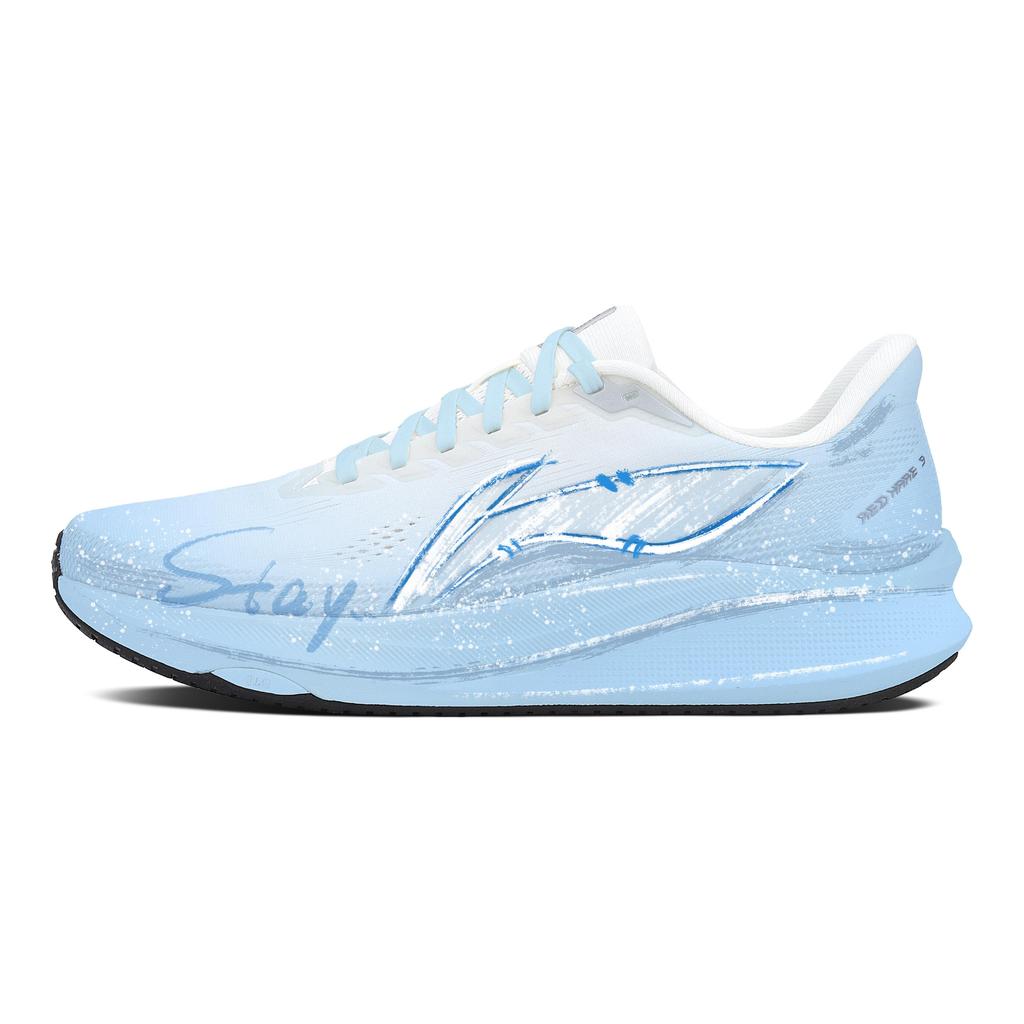 Li Ning Red Hare 9 Амортизирующие Дышащие Низкие Кроссовки для Марафона, Соревнований, Теста на Физическую Подготовку и Экзамена ARPW003-8(Team1761-LD)