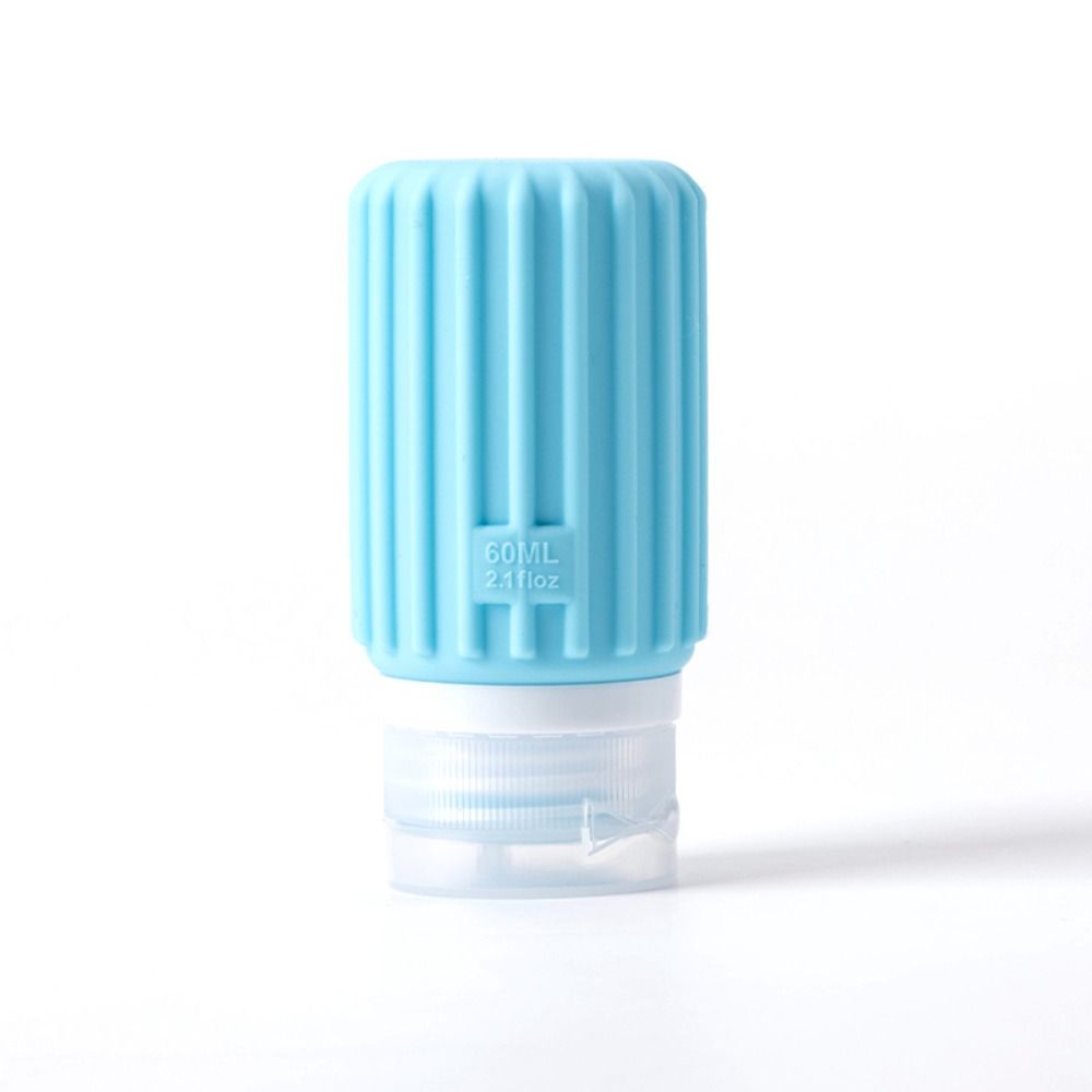 Пустой контейнер для лосьона 60/90 мл, шампунь для розлива, портативные силиконовые многоразовые бутылочки, для путешествий