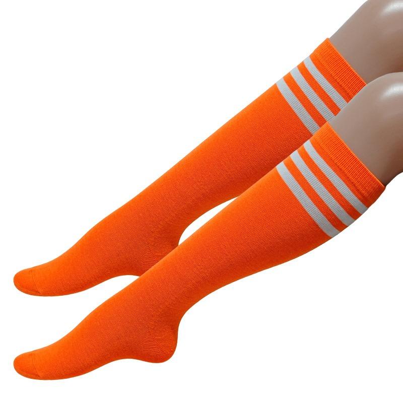 5 Pairs of Winter Warm Knitting Socks for Women Knee Calf Socks Women's Socks Striped Party Performance Socks Calf Socks Sports JK Academy