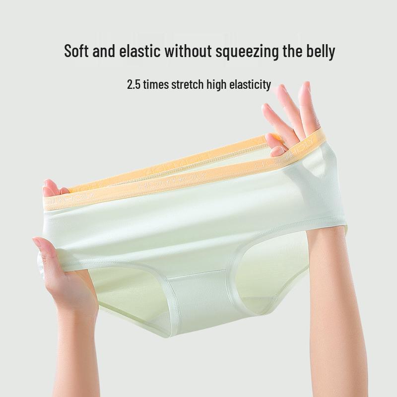 Хлопковые антибактериальные трусы для девочек HN114505 (4-Pack)