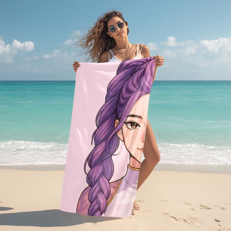 1Pc Steampunk Crow Portrait Beach Towel Microfiber Beach Towel Thin Absorbent For Beach Swimming Yoga Bath Sports 0917209