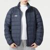 Under Armour Однотонная спортивная ветрозащитная теплая куртка-пуховик с воротником-стойкой, унисекс, куртки 23600804-013