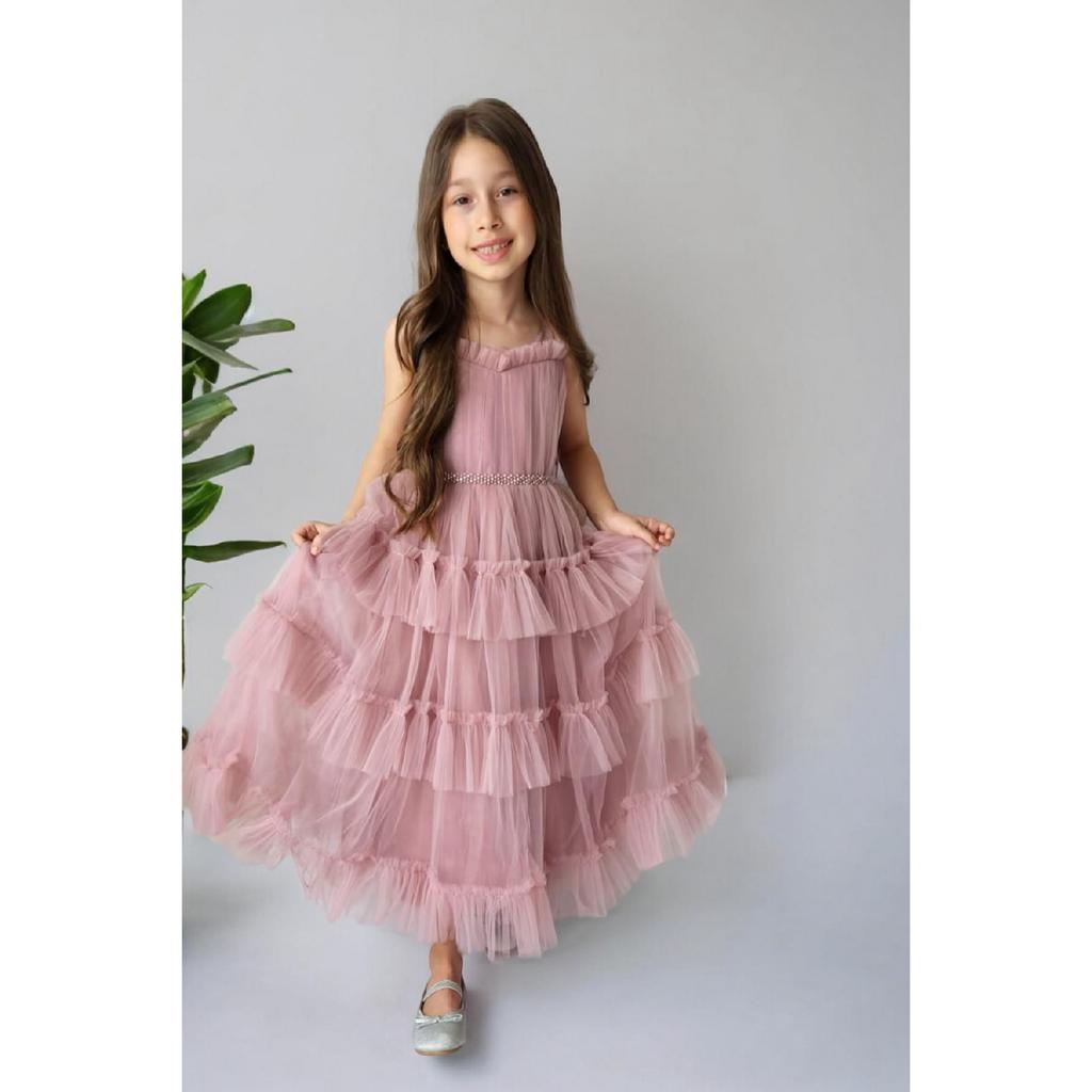 Белое вечернее платье специального дизайна для девочек на день рождения, свадьбу. Подробности см. Таблицу размеров в видео