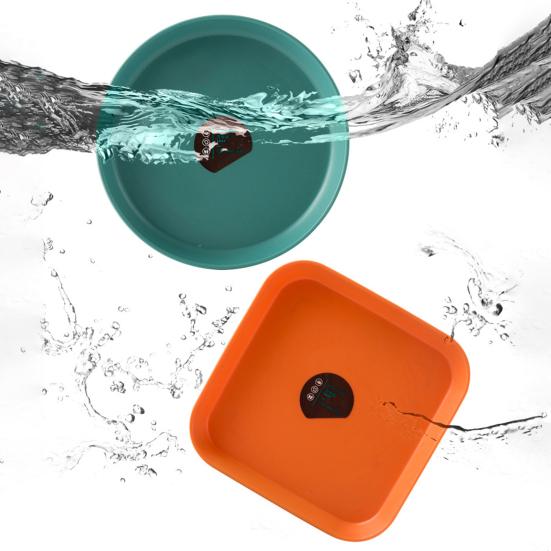 Durable Fruit Plate Multi-purpose Food Grade Colorfast Spit Bone Dish with Storage Holder