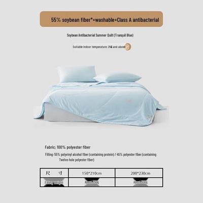 Mercury Home Textiles Летнее одеяло 55% соевого волокна