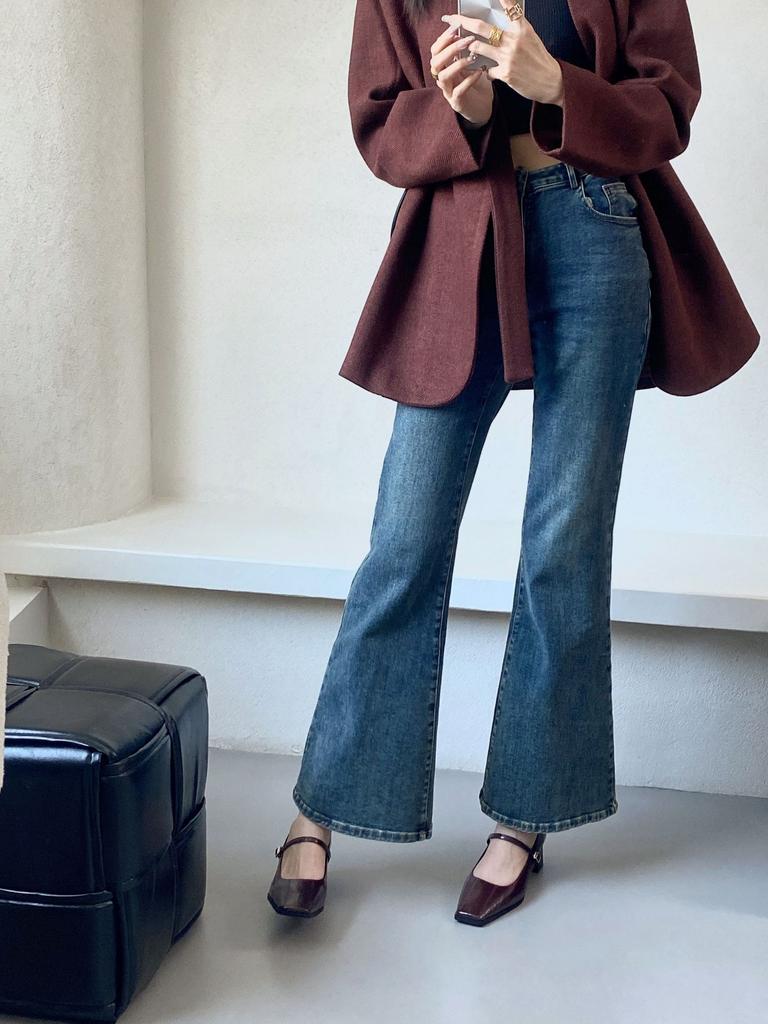 Ретро туфли-лодочки 2025 весна женские французские туфли на высоком каблуке толстый каблук не устают ноги универсальные и удобные профессиональный стиль рабочая обувь женская