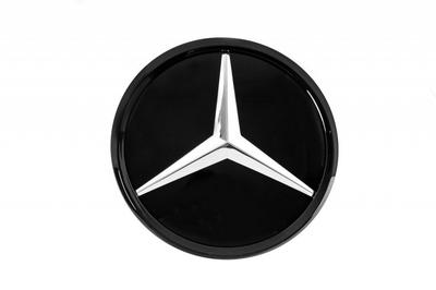 Передняя эмблема под стеклом черная окантовка a2048806406 для Mercedes G сlass W463