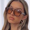 Classic Stylish Retro Leopard Sunglasses Uv400 Trendy Women'S Eyewear Outdoor Leisure Shades For Women & Men