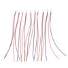10Pcs Mini Micro Jst 1.0 Sh 1.0Mm 2-Pin Connector Plug With Wires Cables 100Mm