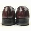 80s Vintage STAFFORD Semi Brogue Cap Toe Shoes Burgundy Size 7.5D 25.0-25.5 Men's(USED)