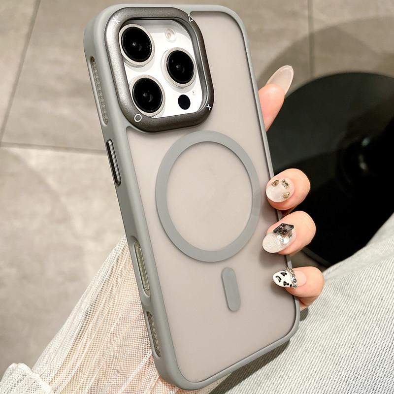 Магнитный термоотводящий чехол для iPhone 17 для Apple 16 Pro Max - Полупрозрачный матовый