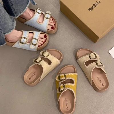 Тапочки женские Shakken Shoes Толстая подошва Увеличивающие рост Cool Slippers