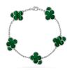 Trendy New Four-leaf Clover Bracelet Handwear Fashion Women's Five-flower Bracelet