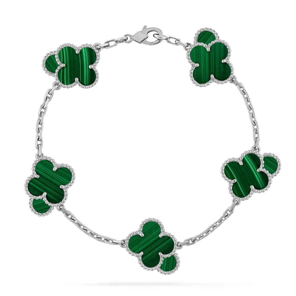 Trendy New Four-leaf Clover Bracelet Handwear Fashion Women's Five-flower Bracelet