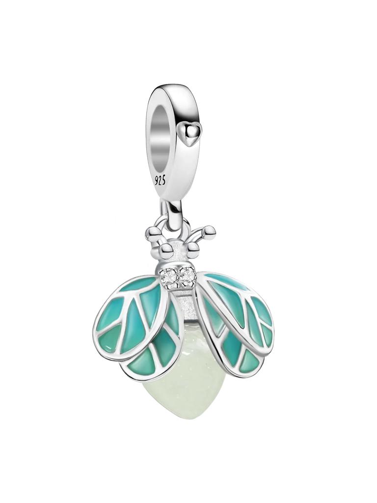 Медь Букет цветов Бабочка Любовь Сердце Шармы Бусина Сделай сам Браслет Браслет Изготовление Подарок Высокое Качество Изысканные Ювелирные Изделия